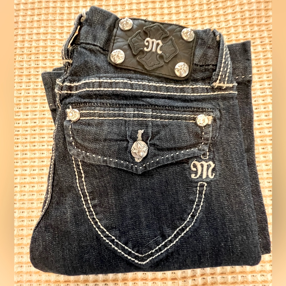 PRISTINE. MISS ME Jeans. Wide Leg, Size 25